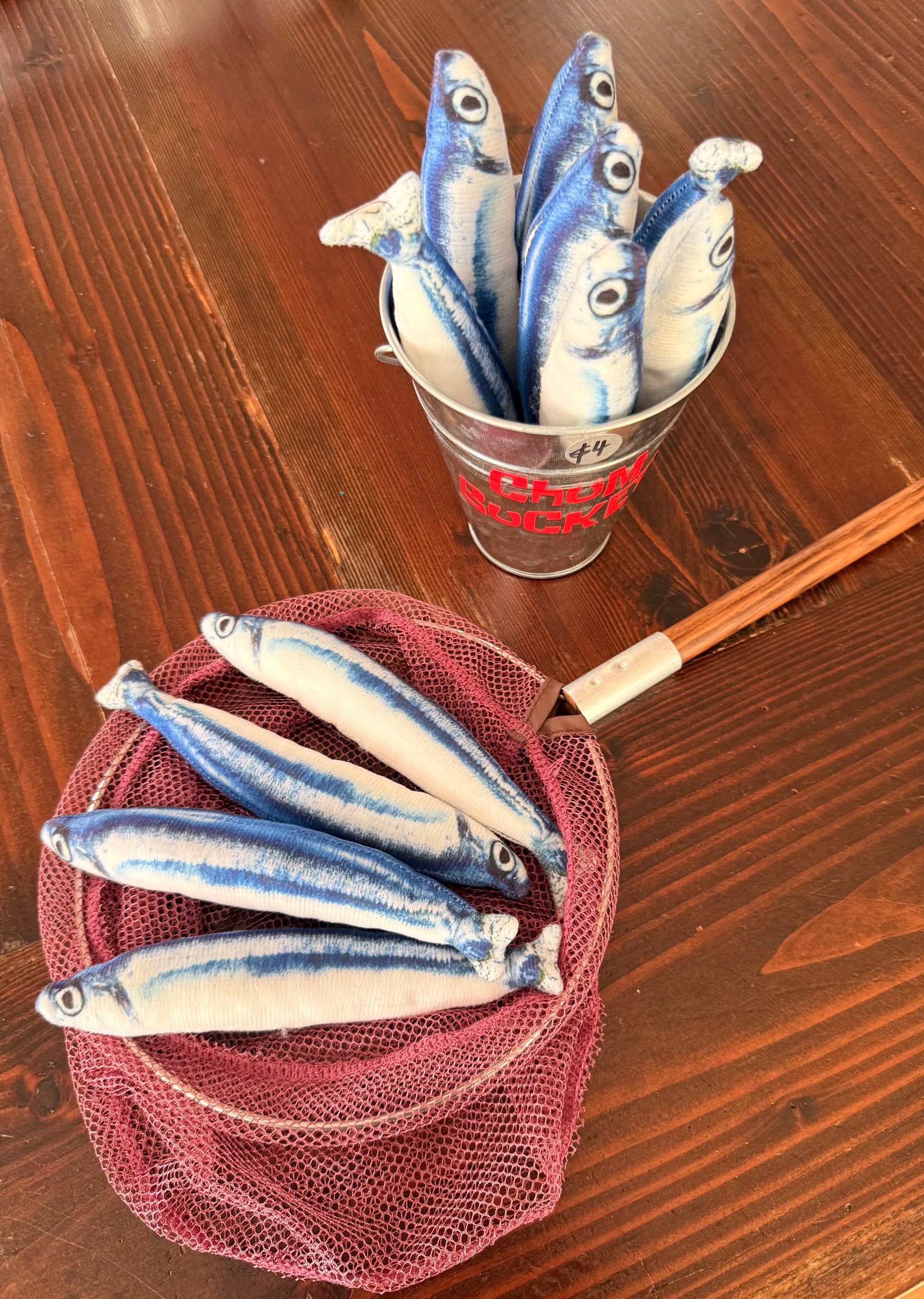 Saury Fish Cat Toy