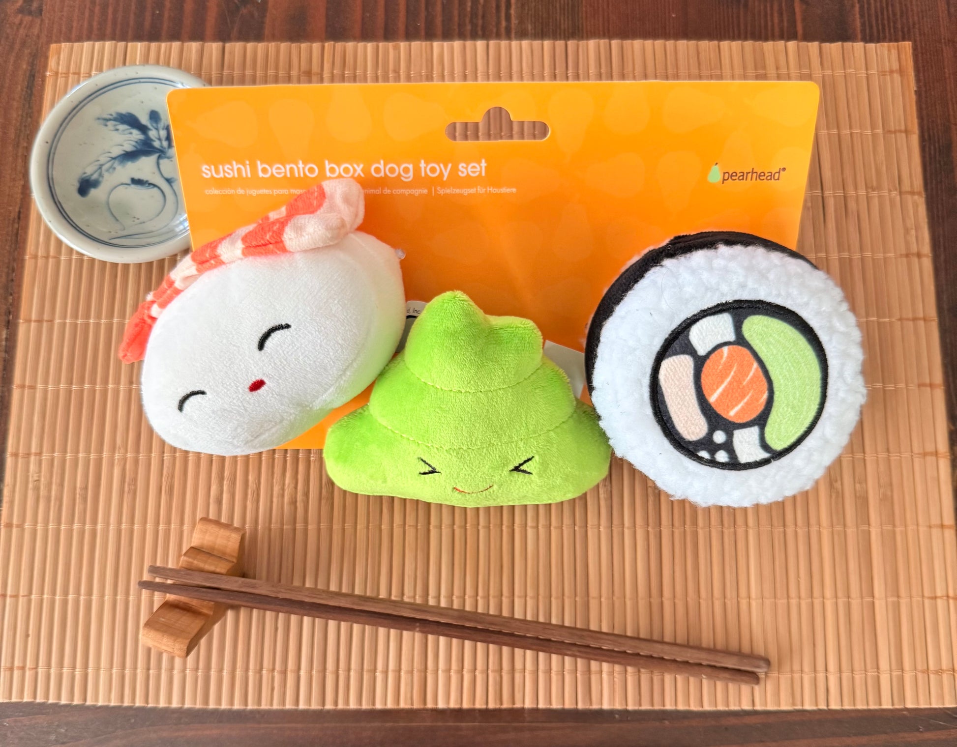 Sushi Set Dog Toy