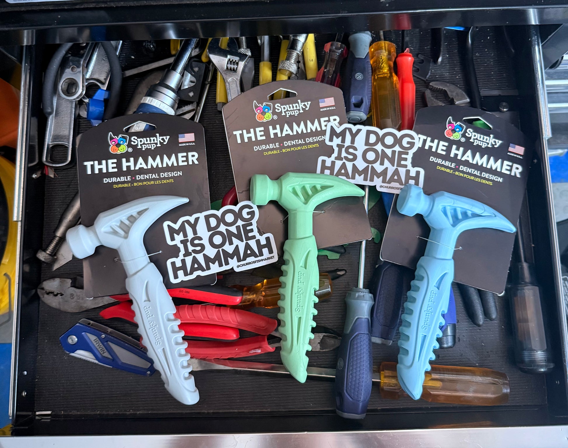 Hammer Dog Toy