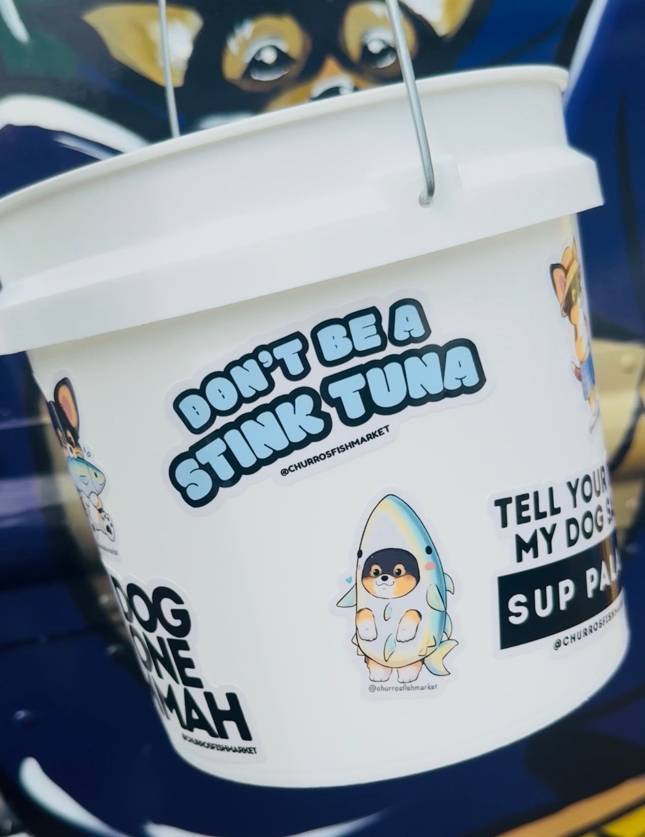 Stink Tuna Sticker