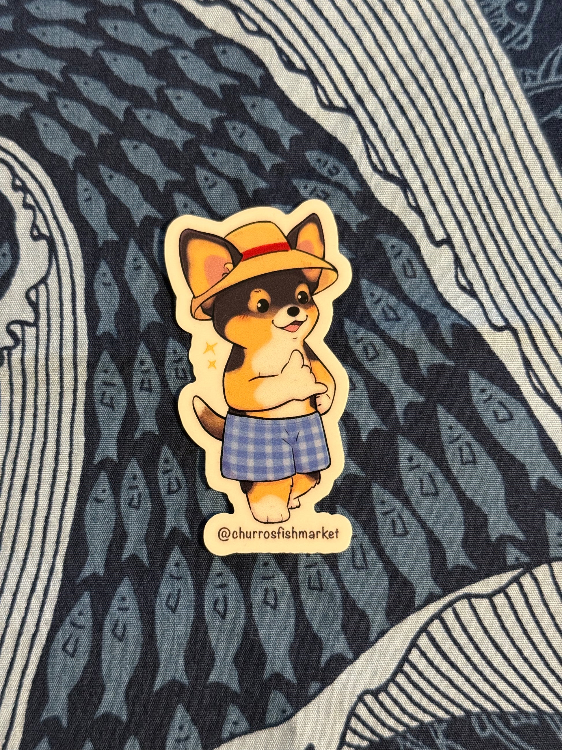 Churro Shaka Sticker